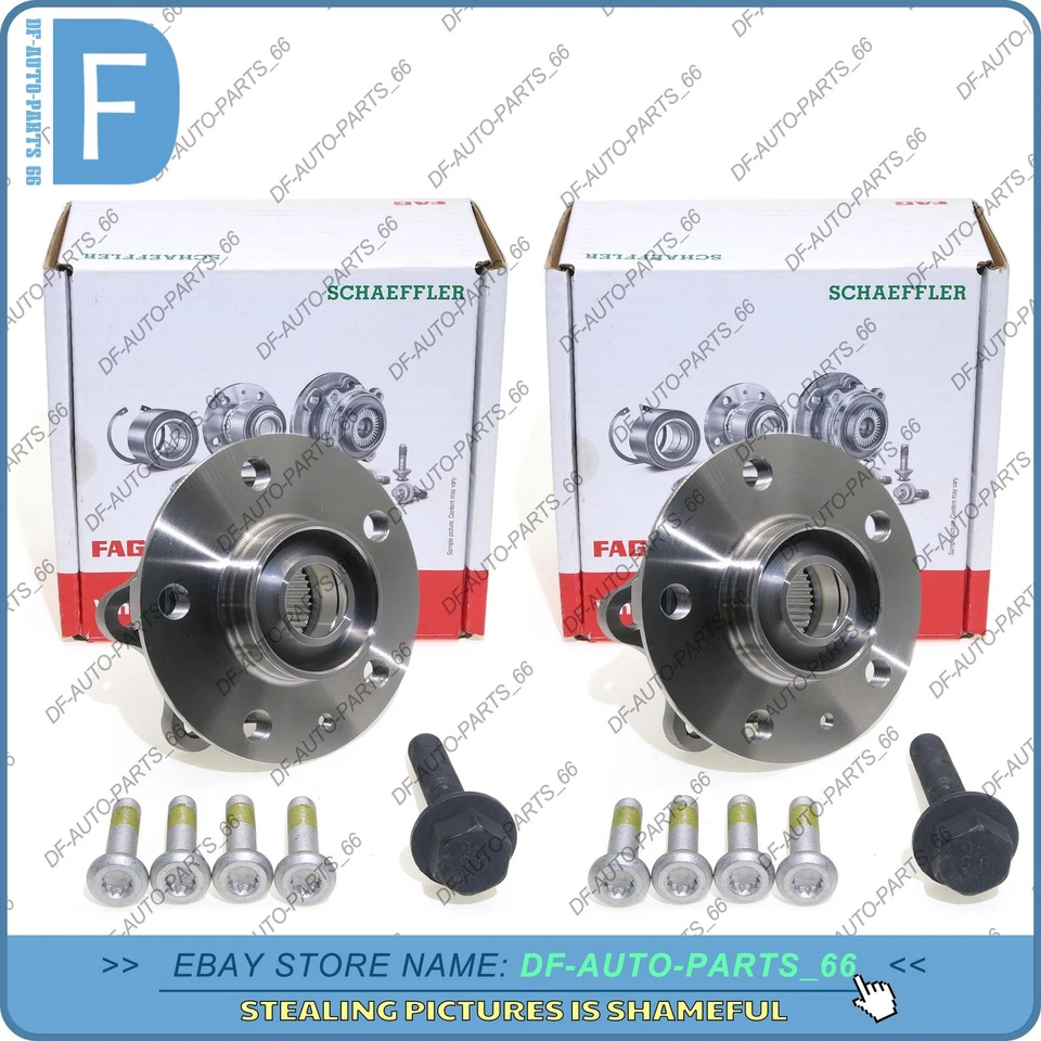 OEM Pair Front/ Rear Wheel Hub Bearing Assembly For Audi A4 A5 A6 A7 A8 S4 S5 Q5 Foto 3 de 4