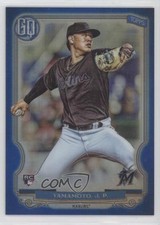 2020 Gypsy Queen Box Topper Chrome Blue Refractor 91/99 Jordan Yamamoto 0j8f