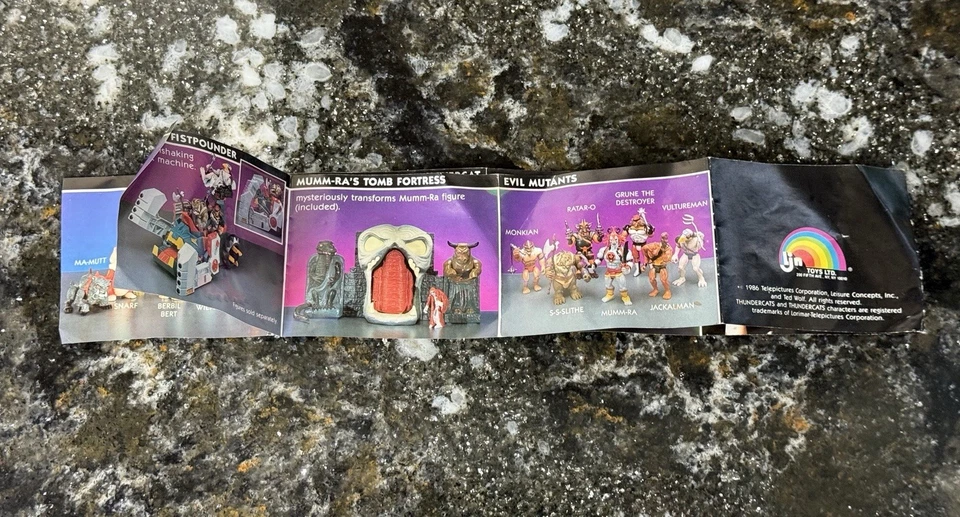 Figura de acción completa Thundercats LJN Lion-O 1985 de colección ¡con SNARF! Foto 3 de 4