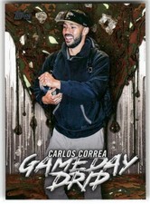 2026 Topps MLB Carlos Correa #GD-20 Game Day Drip
