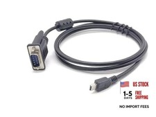 Mini USB to RS232 Serial Adapter RS232 DB9 Male Converter Cable 1M