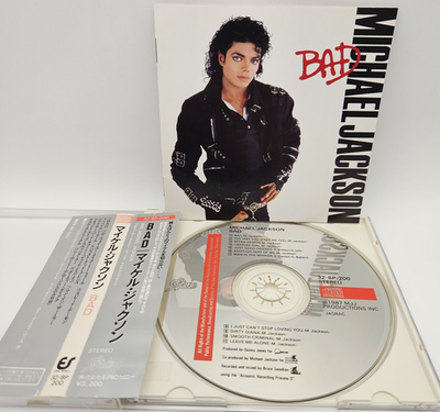 Michael Jackson Bad Japan CD 1987 Epic Sony 32.8p-200 21b4 for