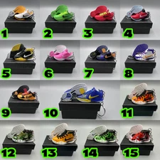 NEW ARRIVAl-Mini Kobe Black Mamba Sport Sneakers Shoe Keychain With or No Box