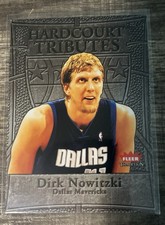 2004-05 Fleer Tradition-Hardcourt Tributes Mavericks Great* Dirk Nowitzki #16 HT