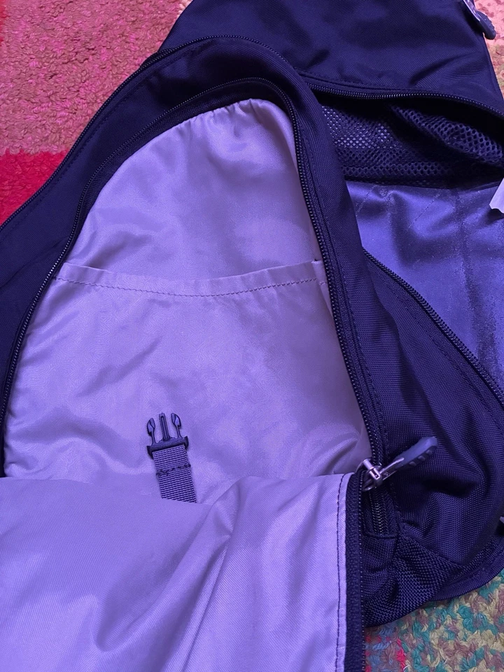 Mochila Bandolera REI Bandolera Negra Correa Intercambiable Viaje al Aire Libre Foto 3 de 4