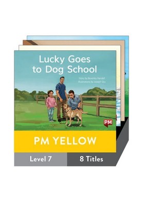PM Guided Readers Yellow Fiction Level 7 Pack x 8 by Beverley Randell