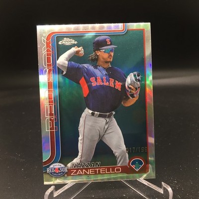 Nazzan Zanetello 2025 Topps Pro Debut Chrome Refractor PDC-130