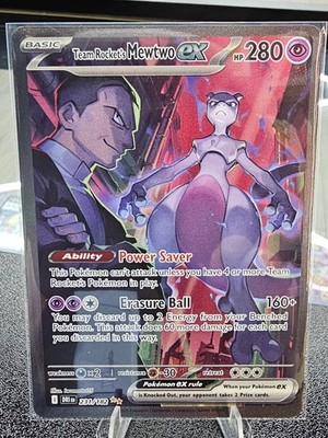 Team Rocket s Mewtwo EX 231/182 | Destined Rivals | NM | Pokémon TCG