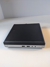 HP Prodesk 400 G5 DM, Intel i3-9100T 3.1 Ghz, 8 GB RAM, 256 GB NVMe WiFi/BT W11P