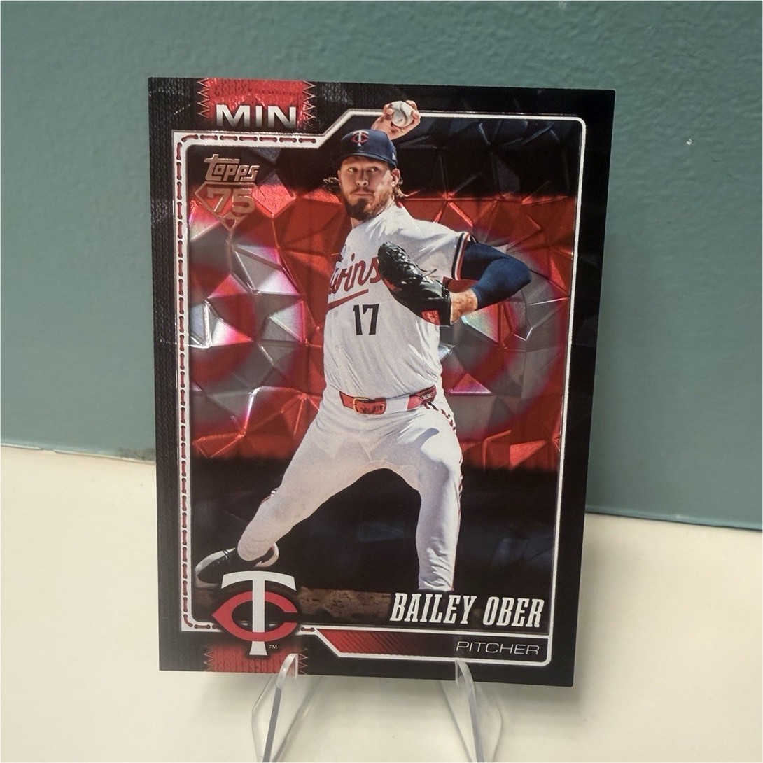 Topps 2026 Series 1 Bailey Ober Minnesota Twins Baseball #31 03/10
