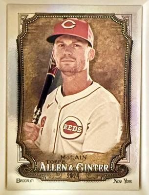 Matt McLain 2024 Topps Allen & Ginter #93 Joy Box Foil Cincinnati Reds