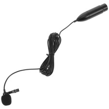 Lavalier Lapel Microphone with Mini Jack Clip-on Lapel Mic 48v