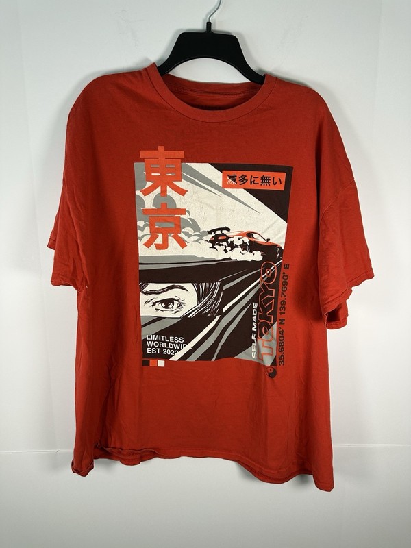 Popular Poison T-Shirt Mens Size 2XL Tokyo Japan Limitless Supra 100% Cotton