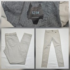 Greyson Pants Mens 32x33 Golf Beige Slim Taper Comfort Waist Stretch