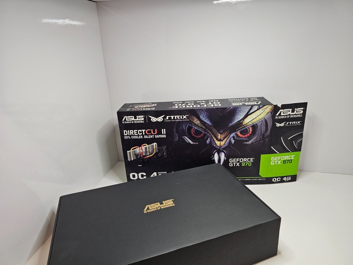 ASUS STRIX GTX 970 4GB GPU GDDR5 Graphics Card Nvidia GeForce GTX