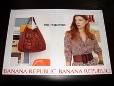 BANANA REPUBLIC 4-Page PRINT AD Spring 2007 NATHALIE COX Luca Gajdus NOAH MILLS