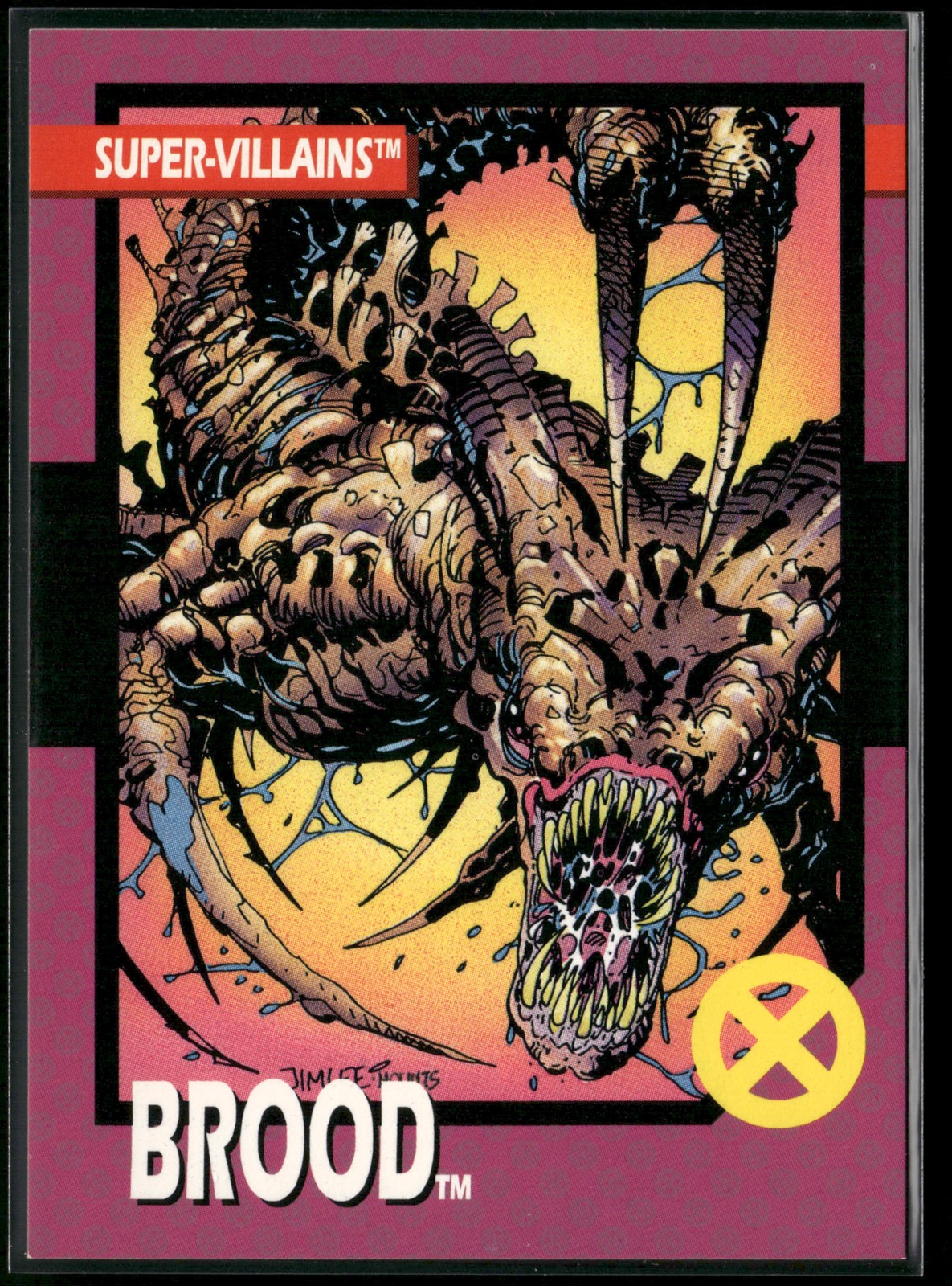 1992 Impel The Uncanny X-Men #56 Brood