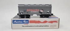 S-Gauge American Flyer 6-48475 Boraxo Covered Hopper - NIB - 1991 NASG Car