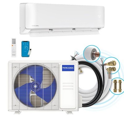 MRCOOL DIY 12k BTU 115V Mini-Split Heat Pump w/install kit & 3 Yr  Labr Warranty