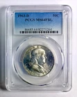 1963-D 50¢ Franklin Half Dollar – PCGS MS 64 FBL (Full Bell Lines) – Last Year!