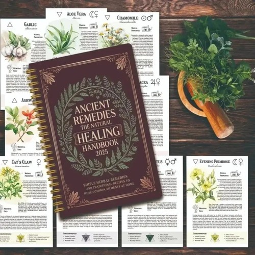 ANCIENT REMEDIES THE NATURAL HEALING HANDBOOK SPIRAL-BOUND GUIDE ...