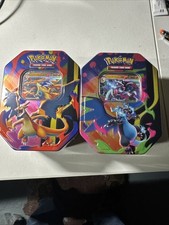 Pokemon Mega Charizard -Set of 2- Tins