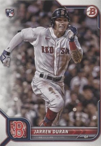 2022 Bowman Jarren Duran Rookie Card #84 Boston Red Sox RC | eBay