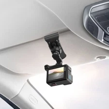 SUREWO Upgrade Car Sun Visor Mount, VLOG/Video Holder for GoPro Hero 13/12/11/10