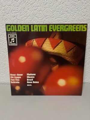 2 LPs - GOLDEN LATIN EVERGREENS - EMI Columbia Schallplatten