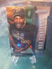 2019-20 Prizm Kevin Durant NBA Finalists Silver Prizm #2 Warriors Z487