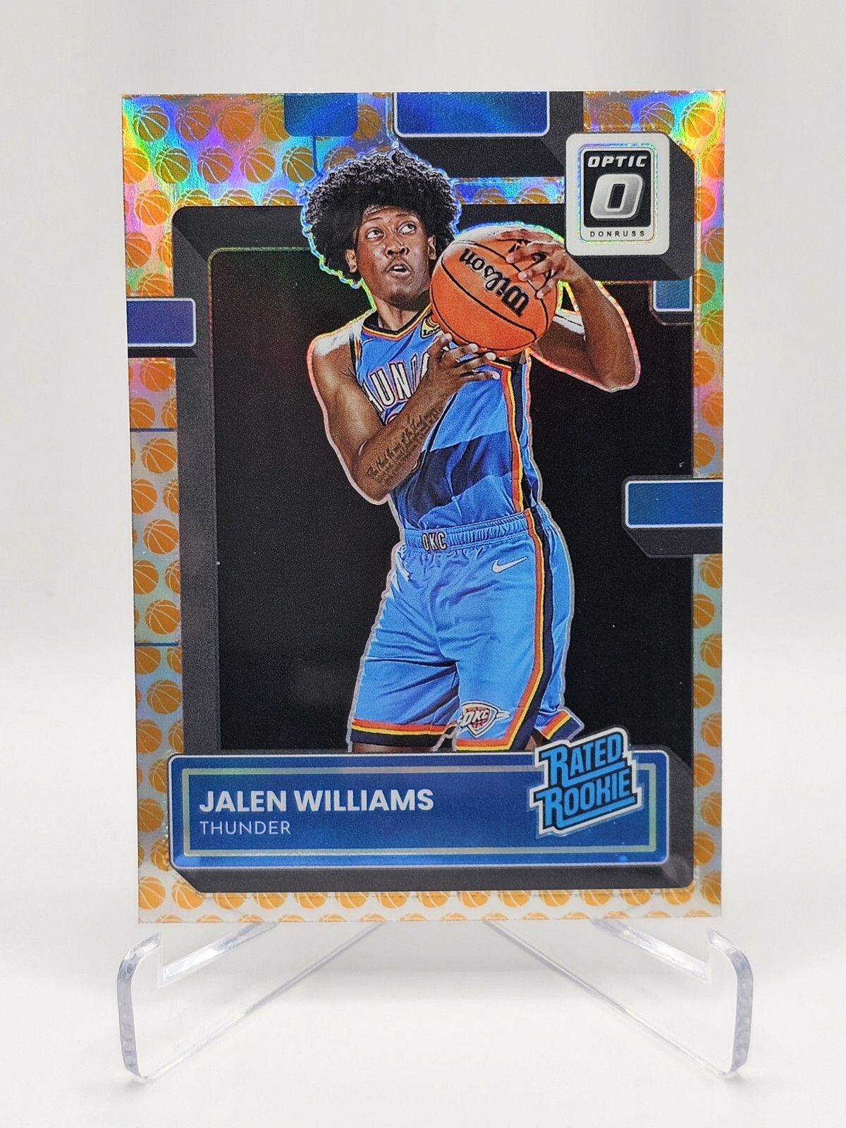 2022-23 Donruss Optic Basketballs Parrallel #235 Jalen Williams RR RC