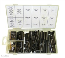 315-pc Roll Pin Assortment Fasteners Pins Shop Supplies Tool - Tools