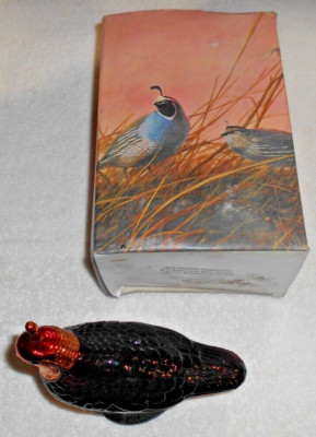 Avon Quail Decanter, Wild Country After Shave