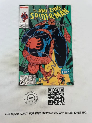 Amazing Spider-Man # 304 NM Marvel Comic Book Todd McFarlane 1988 17 RC49