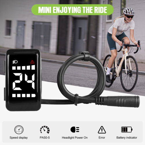 DZ04 LCD Display Speedmeter for e Bike BAFANG BBS02 BBSHD Mid Motor - Picture 3 of 12
