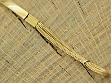 NOS JB Champion Vintage Gold Filled Watch Band Unused Loop End Ladies Deployment