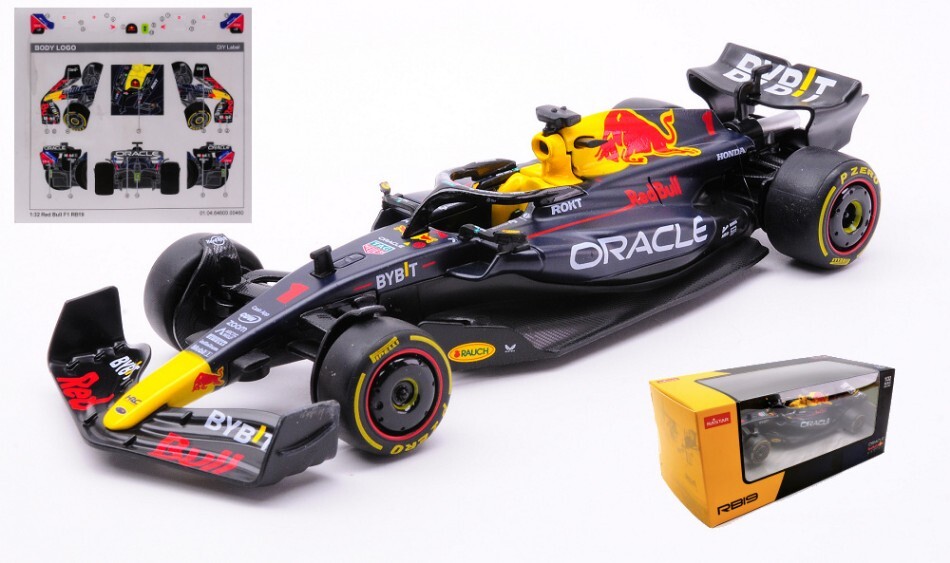 Vehicles Car Formula RED BULL F1 RB19 Scale 1:32 Road