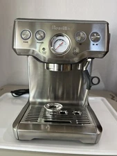 READ DESCRIPTION Breville BES840XL Infuser Espresso Machine - Silver Used