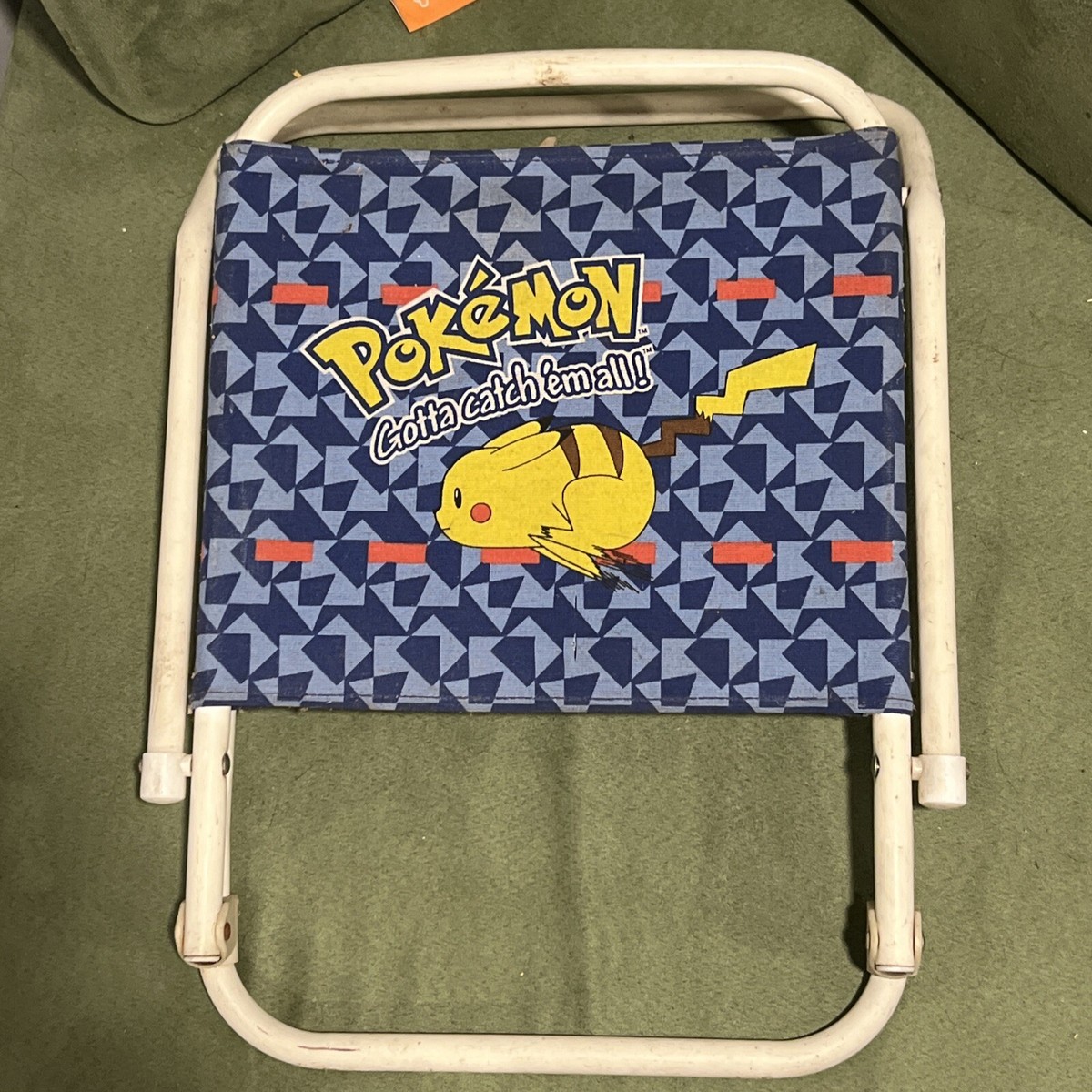 Vintage 1990s Pokémon Lawn Chair Beach Chair Kids Pokemon Pikachu