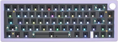 GMK67 65% Mechanical Keyboard Kit Tri-Mode South-Facing RGB LED Gaming Keyboa...