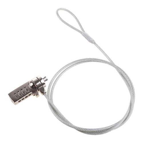 Laptop 4 Digit Combination Security Lock Password Lock Chain for Notebook PC - Picture 7 of 11