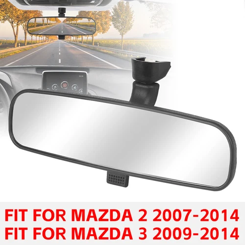 Interior Rear View Mirror For Mazda 3 Mazda 2 2009 2010 2011 2012 2013 2014 - Picture 4 of 7