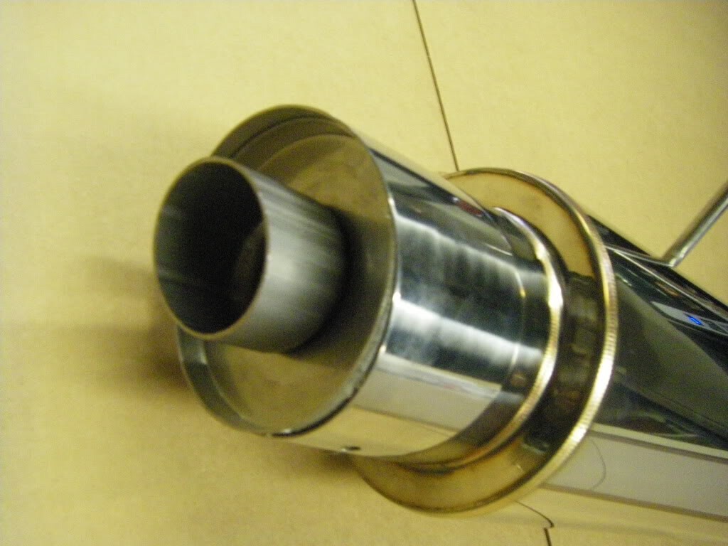 EG6 シビック　ステンレス　エキパイ Amazon | ステンレス砲弾マフラー シビック E-EG6 (H3/9～H7/8) 89.1Φ