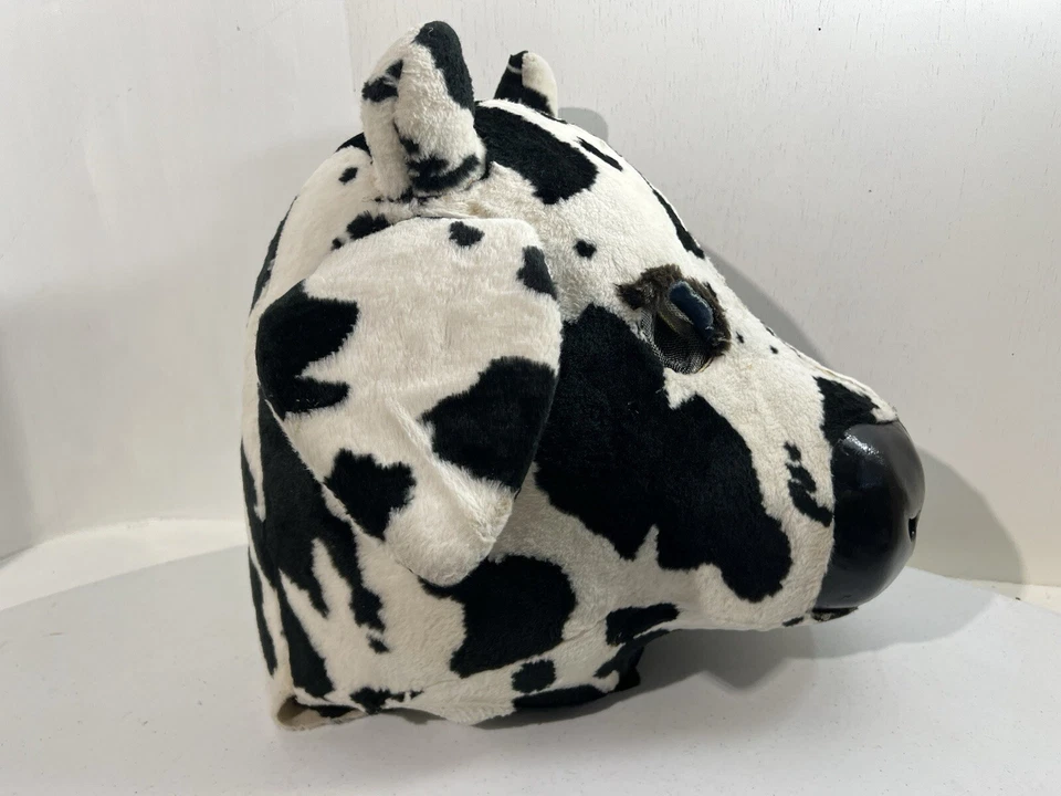 Disfraz de mascota de vaca adulto granja rodeo cómic con disfraces animales lecheros cuerpo completo Foto 4 de 4