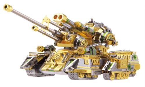 Piececool 3D Metal Model Kit SKYNET SPIDER SUPERHEAVY TANK New PC-HP086-SGN - Picture 4 of 7