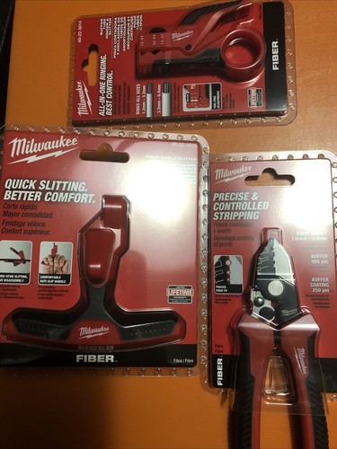 Milwaukee Low Voltage fiber Tools