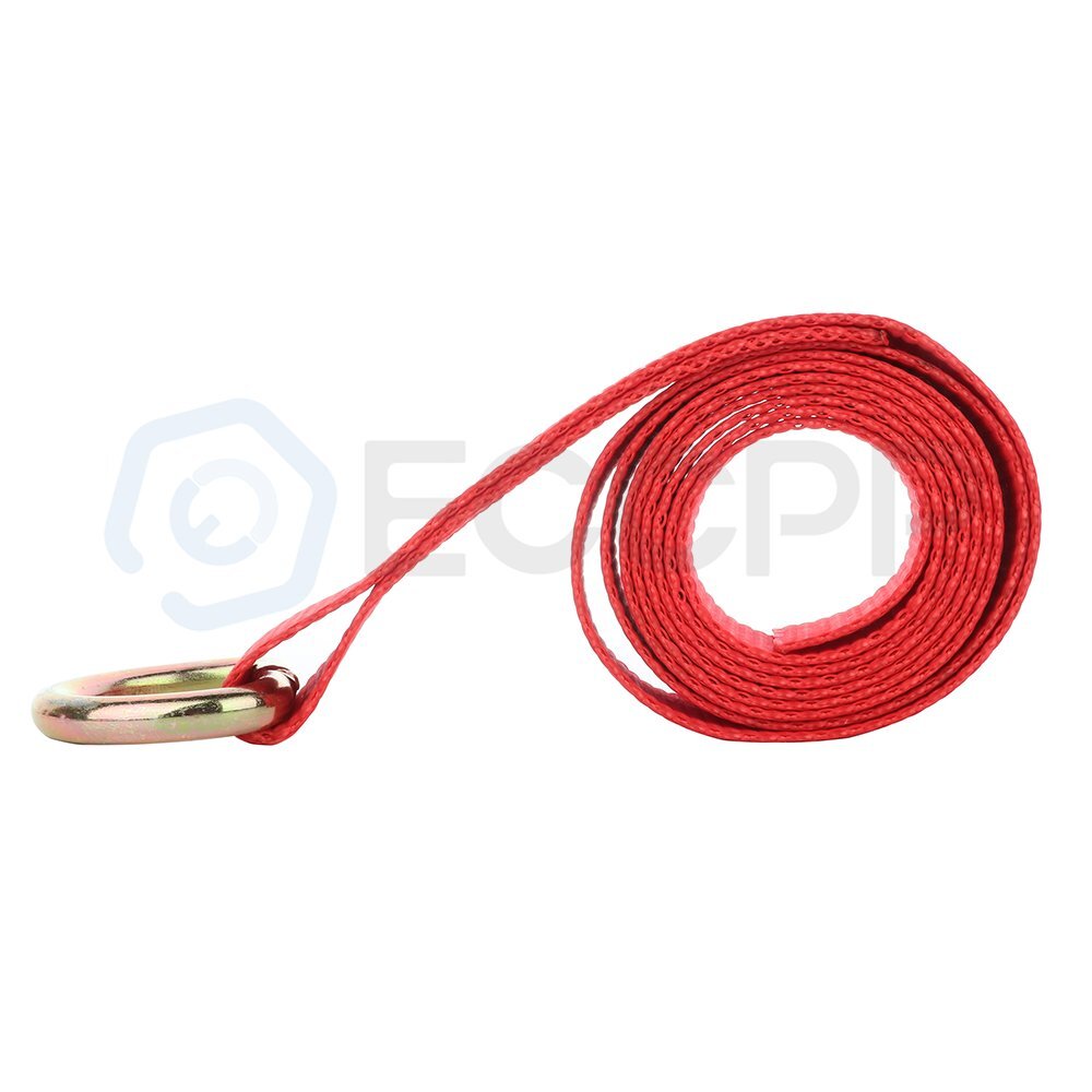 2X 8' Lasso Straps Wrecker Car Hauler Truck Tow Dolly Tire Wheel Tie Down Strap
