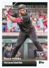2024 Topps Rece Hinds Grand Slam RC #GH-22 – Cincinnati Reds Rookie Insert