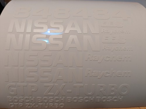 NISSAN GTP TYPE 2 1/12 SCALE Pan Car BODY + Vinyl Decals TEAM ASSOCIATED RC12 - Picture 2 of 3