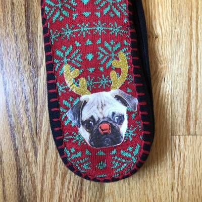 pug slipper socks